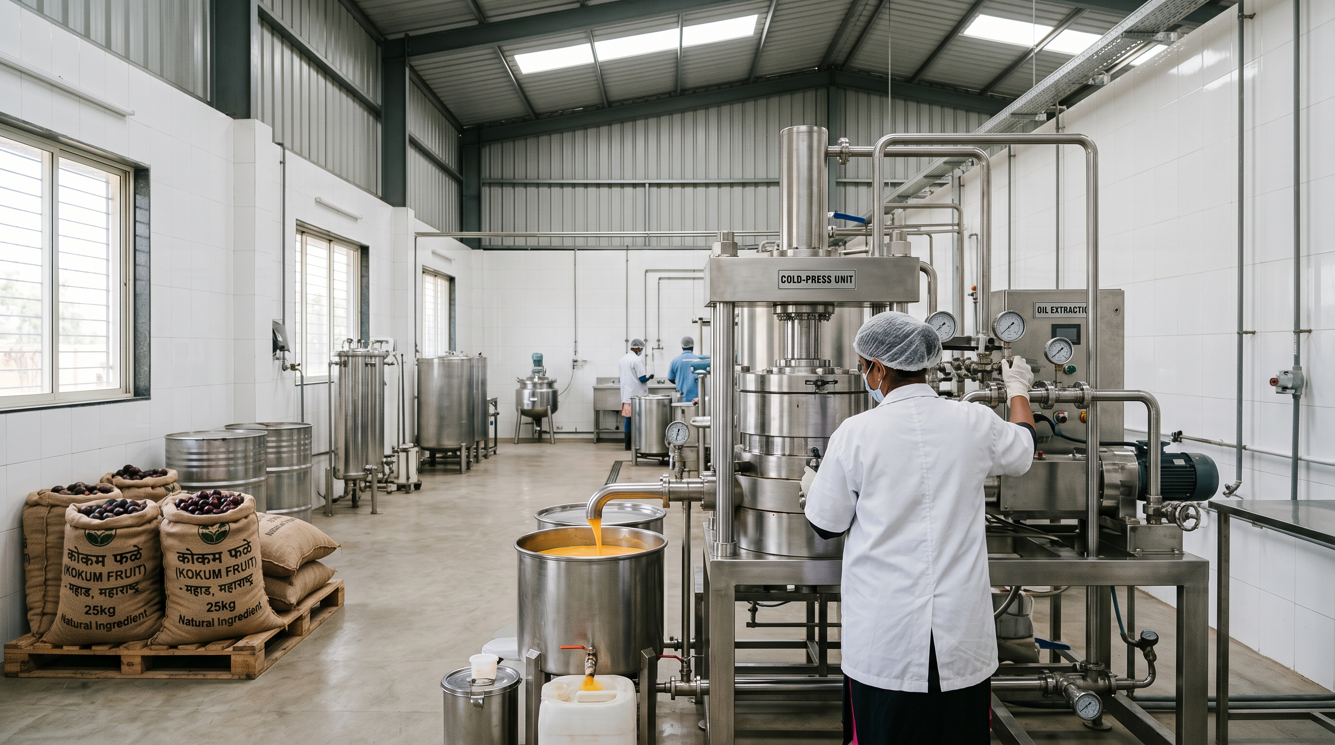 Konkan cold-press facility